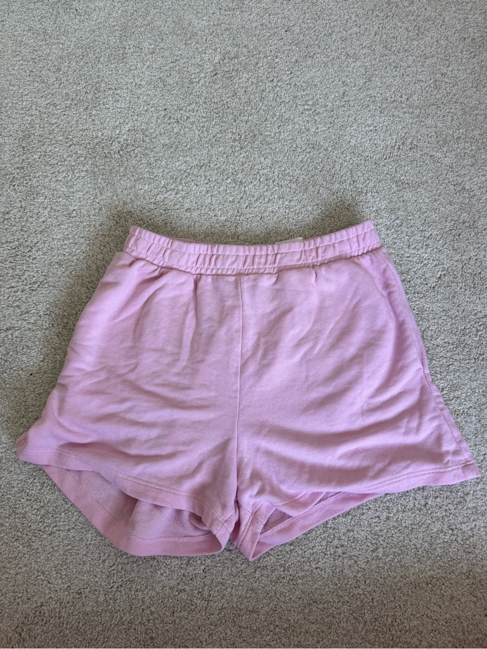 Divided Light Pink Athletic Lounge Shorts